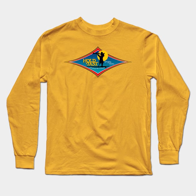 Back Logo  - Sidney The Pirate - Mustard Seed Faith Long Sleeve T-Shirt by McVay Surfboards 